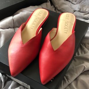 Sole society mules